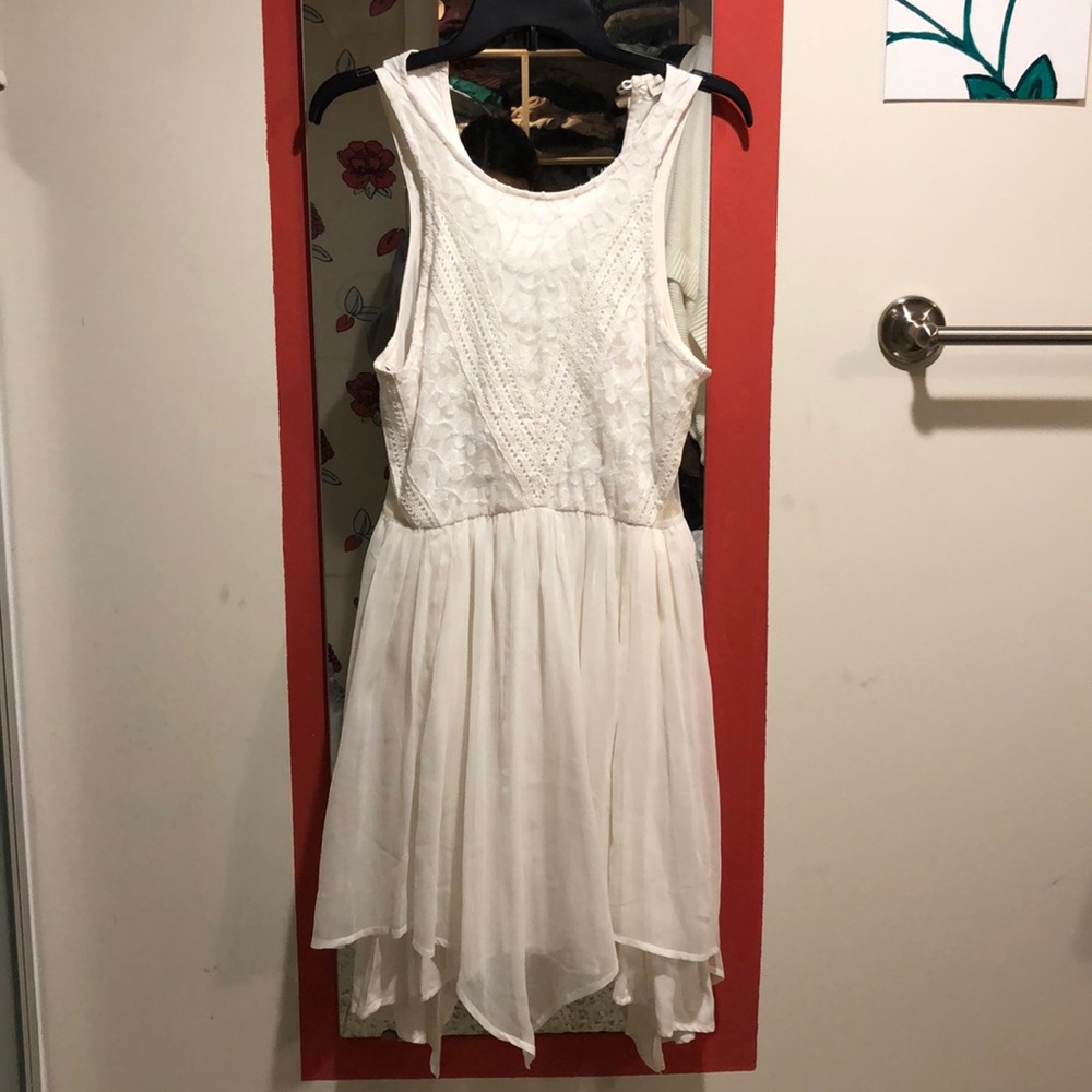 White dress